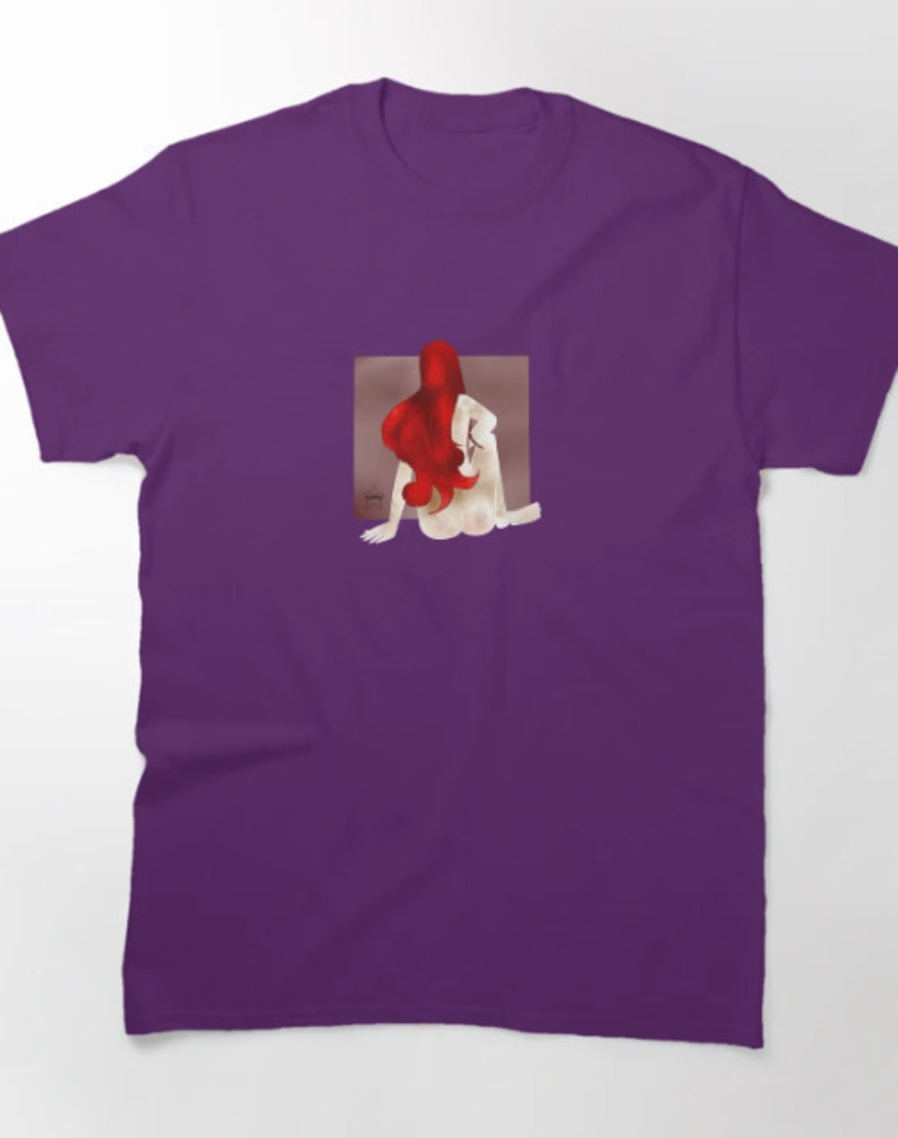 Vampirella Von Sweet Classic T Shirt Purple